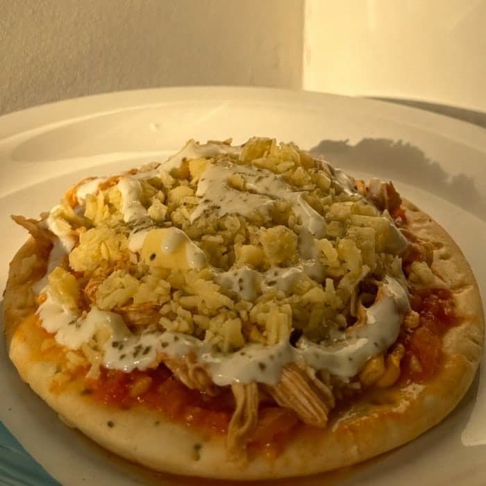 Pizza de Frango e Catupiry Light