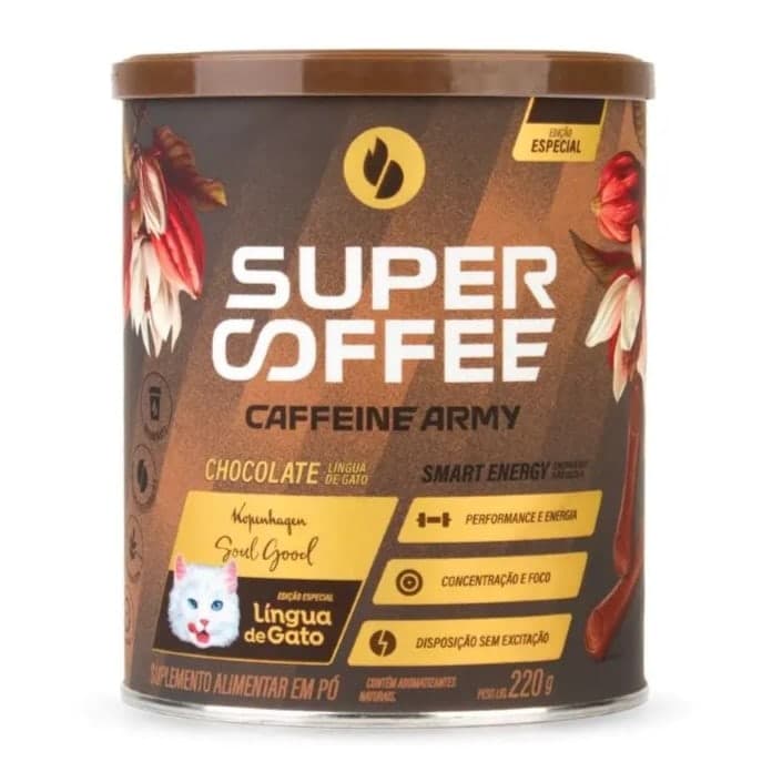 SuperCoffee Língua de Gato 220g