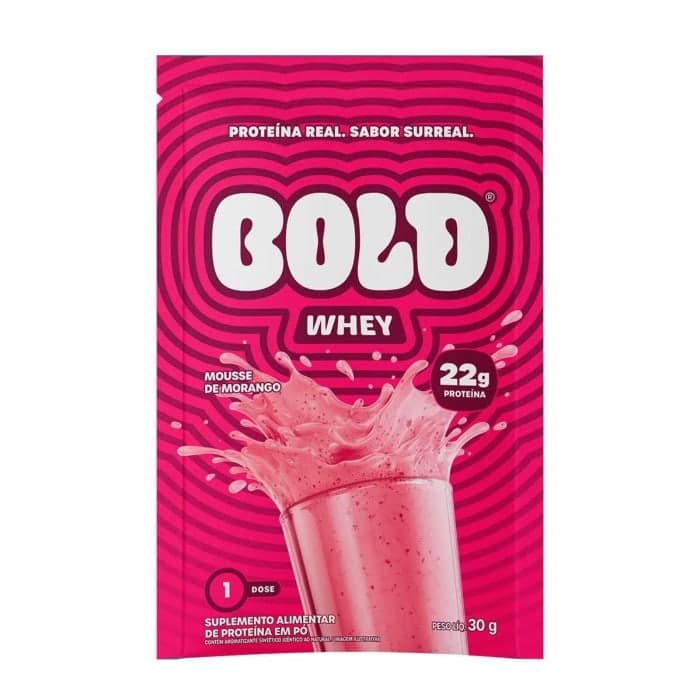 Bold Whey Morango 30g