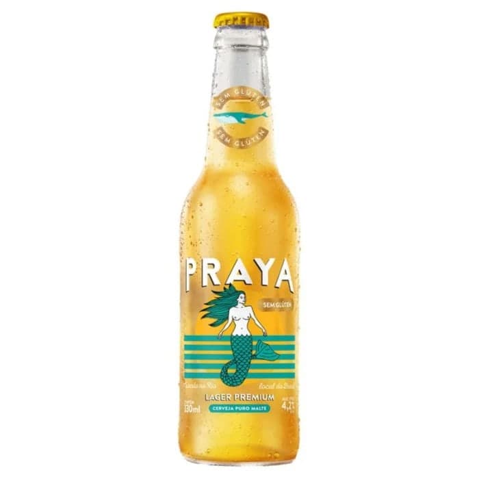 Cerveja Praya Lager sem Glúten